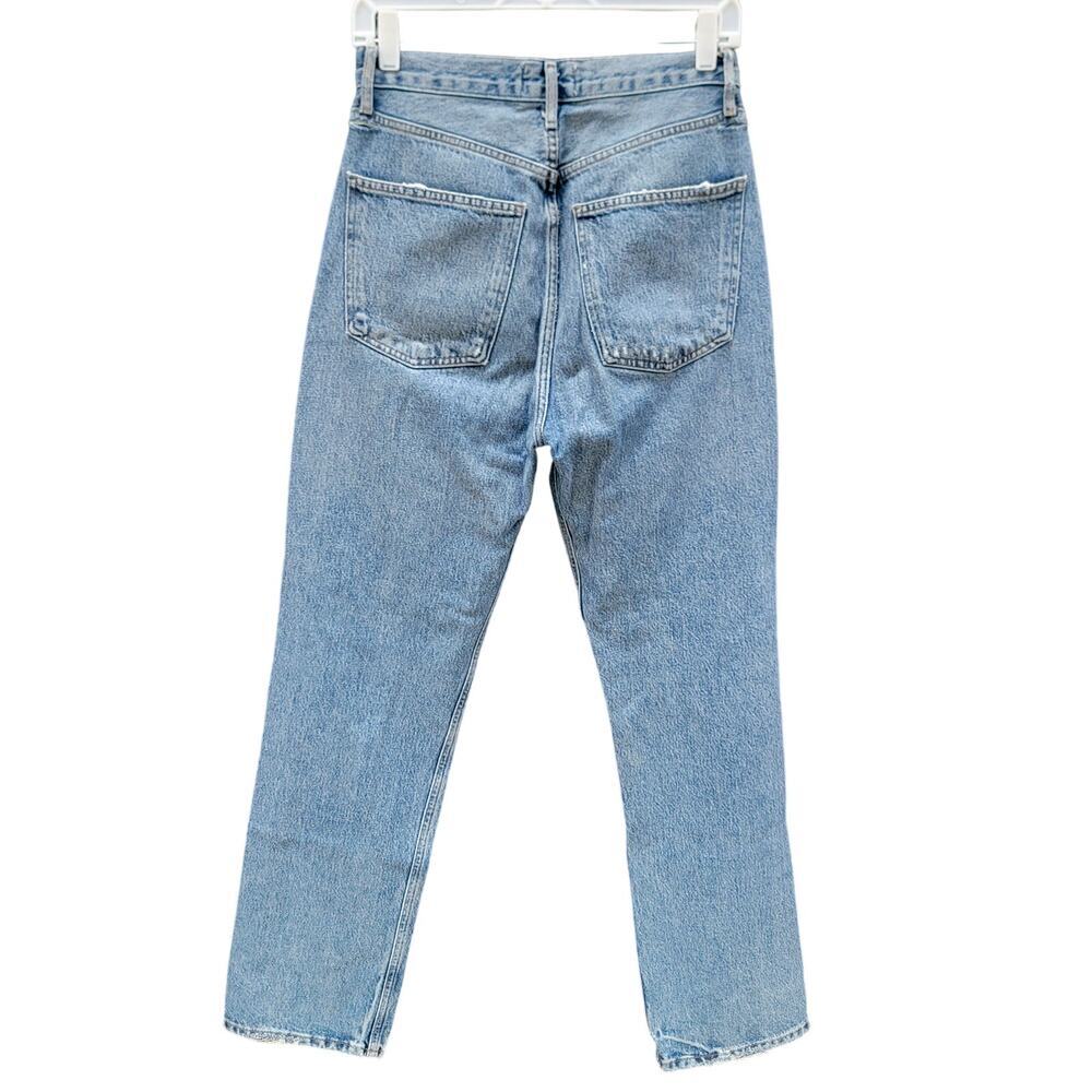 Agolde 90's Pinch Waist High Rise Straight Leg Jeans Button Fly Size Size 26 - Picture 4 of 8